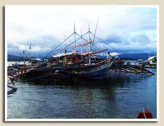 boat in Mangingisda harbor