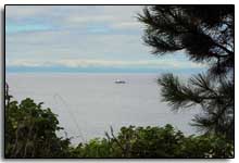 un bateau sur le Baïkal