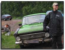 la belle voiture des vendeurs d'Omoul