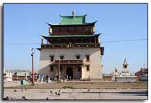le temple du Boudha à Oulan Baator