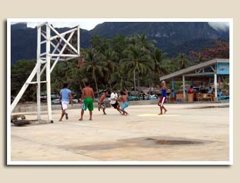 Basket aux Philippines