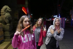 Marché nocturne pour manger