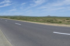 longue route, personne, mais on est en panne