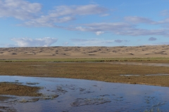 On va dormir ici : dunes, rivière, et personne à 30 km à la ronde
