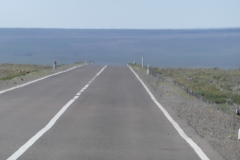 route droite et sans personne